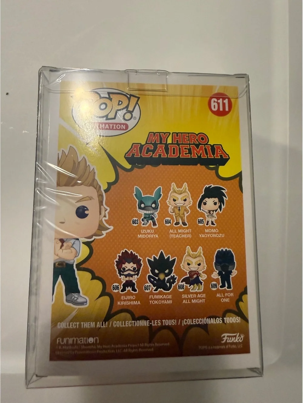 Funko Pop! My Hero Academia Mirio Togata #611 CC Exclusive Protector
